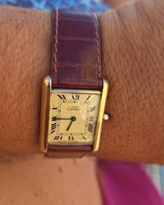 Cartier tank vermeil - FULL SET – Revisionato