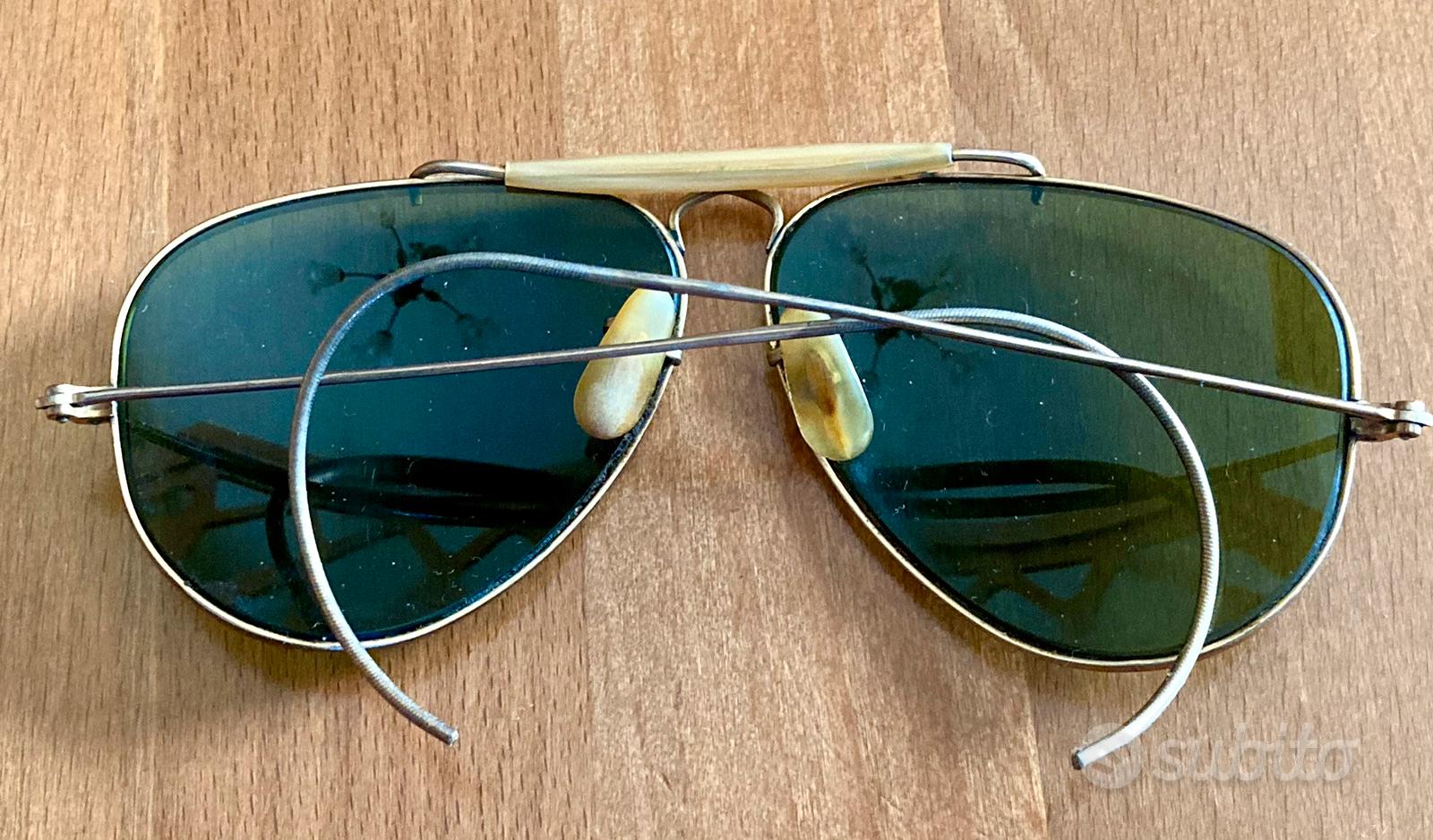 Occhiali da sole aviator vintage best sale