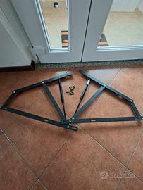 Sistema sollevamento letto contenitore