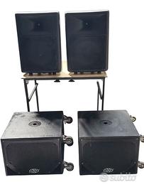 Casse attive dj/musica XXL inside xp12pro-p