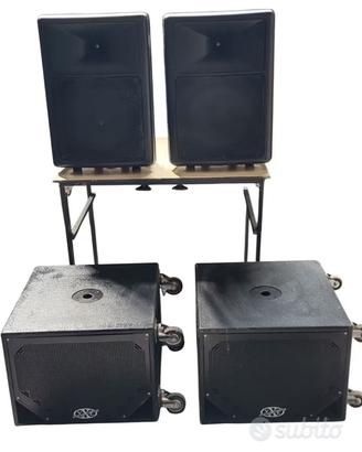 Casse attive dj/musica XXL inside xp12pro-p