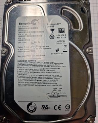 Hard disc Seagate 2 TB