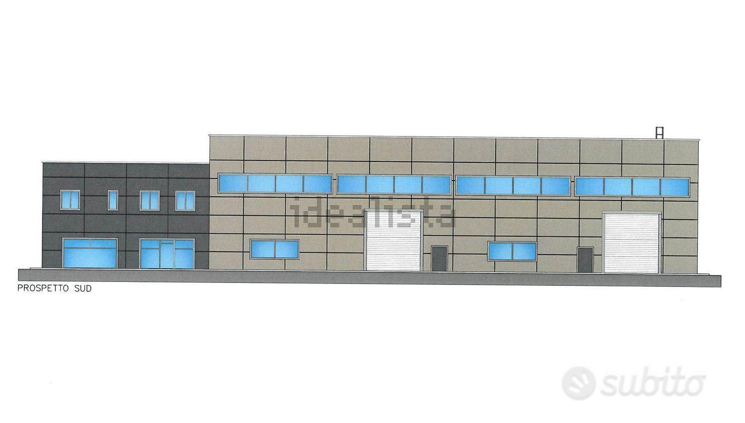 Corte tegge terreno industriale mq 2.050 - Vista 2