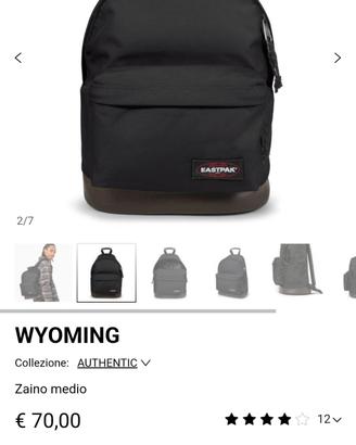 Zaino Eastpak WYOMING nero 
