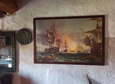 Quadro puzzle 3000 pezzi Ravensburger  con cornice