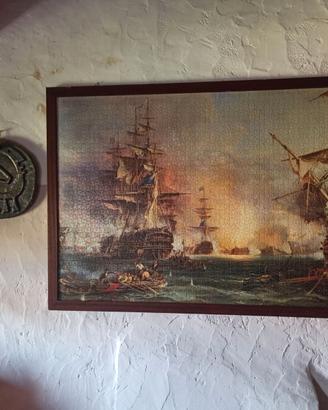 Quadro puzzle 3000 pezzi Ravensburger  con cornice
