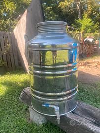 FUSTO LANFRANCONI IN ACCIAIO INOX 50L