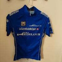 maglia da ciclismo blu giro d'Italia 