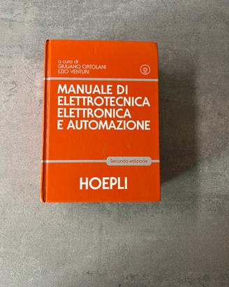 Manuale di elettrotecnica elettronica e automazion