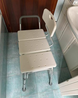 Sedia per lavaggio disabili