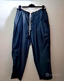 Pantalone largo nylon nero Comme des Garcons