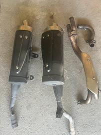 Scarico completo aprilia pegaso 650