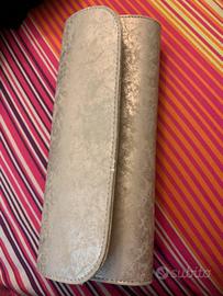 Borsa baguette oro antico