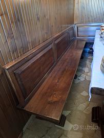 Panca in legno massiccio