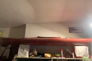 Canoa in vetro resina