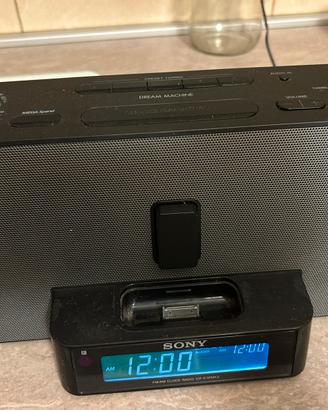 Radiosveglia Sony con ingresso aux. FM AM