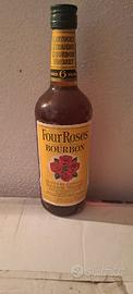 Four Roses Bourbon Aged 6 Years. Yellow label. 