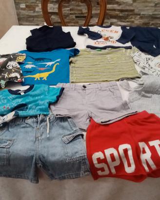 stock abbigliamento bimbo 18/24 mesi 
