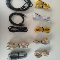 10 cavi di rete RJ45 Ethernet 