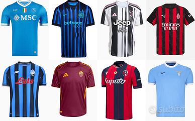 Maglie Ufficiali da calcio nuove e personalizzabil