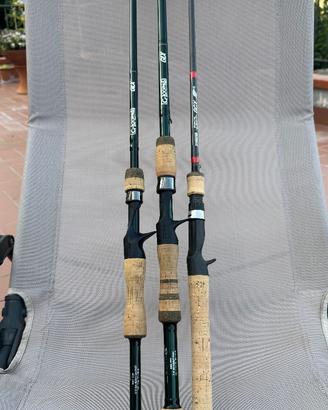 G.Loomis GLX verde & GCX casting bassfishing