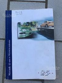 Manuale Rover 25