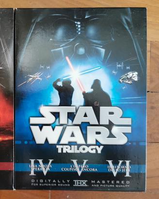 collezione dvd Star Wars (episodi 4, 5 e 6) 