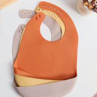 3 Pezzi Bavaglini in Silicone Impermeabili Bavette