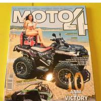 circa 100 uscite consecutive rivista MOTO4