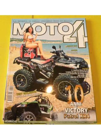 circa 100 uscite consecutive rivista MOTO4