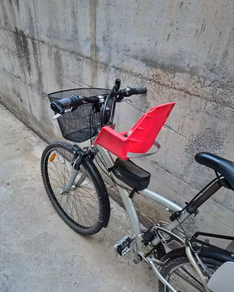 seggiolino anteriore bici