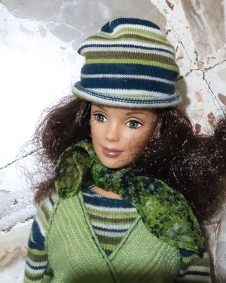 Barbie Corduroy chic green