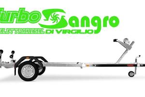 Rimorchio Nautico Ellebi senza freni