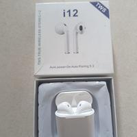 Mini Cuffie Bluetooth Mini I12 Tws Auricolari Funz