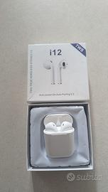 Mini Cuffie Bluetooth Mini I12 Tws Auricolari Funz