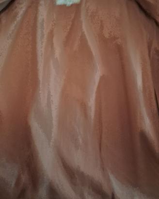 giacca in pelle di daino