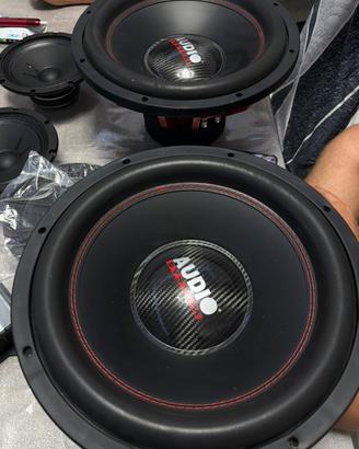 Subwoofer audio system ass15 38cm