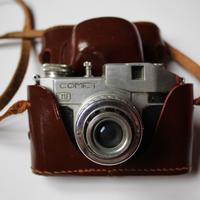 Macchina fotografica d'epoca Comet Bencini 