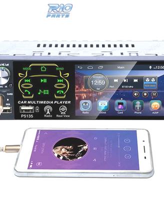 RADIO 4.1" UNIVERSALE 1DIN SCHERMO TOUCHSCREEN