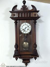 176441 Antico orologio a pendolo Junghans funziona