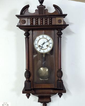 176441 Antico orologio a pendolo Junghans funziona