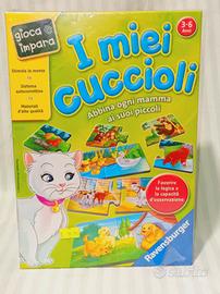I MIEI CUCCIOLI  RAVENSBURGER ABBINA MAMMA E CUCCI
