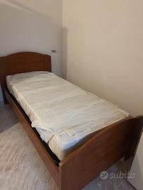 Letto singolo con materasso