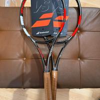 Coppia babolat pure strike VS manico 2 nuove