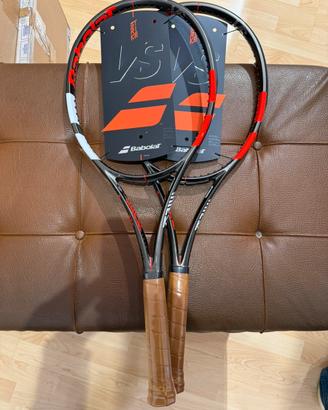 Coppia babolat pure strike VS manico 2 nuove
