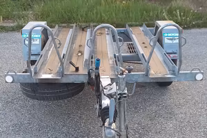 carrello rimorchio moto