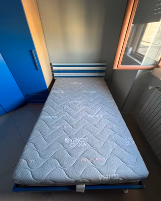 Letto una piazza e mezza COMPLETO