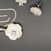 Parure argento e madreperla