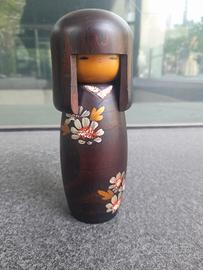 Vintage Japanese Wooden Kokeshi Doll