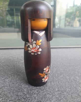 Vintage Japanese Wooden Kokeshi Doll